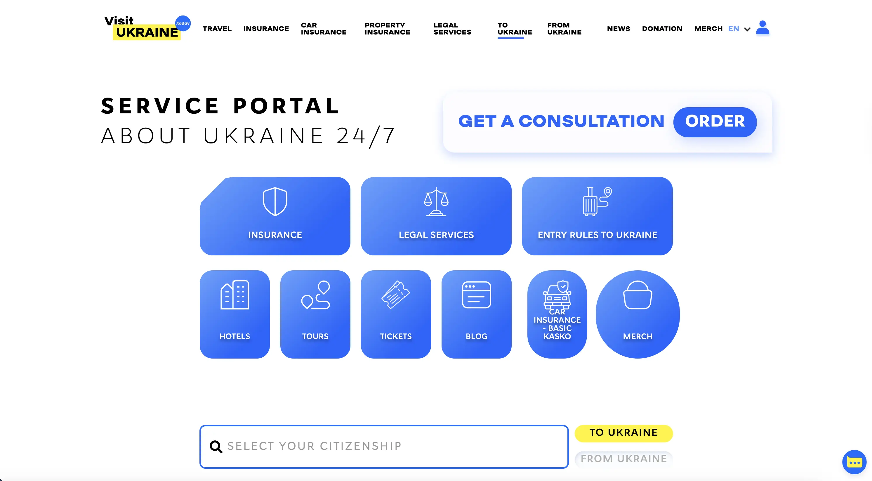 VisitUkraine.Today Homepage
